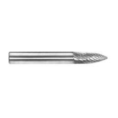 1_4in Tree Pointed Nose Carbide Burr Carded