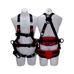 3M 1161693 PROTECTA X Tower Workers Harness with D_Rings Red and 