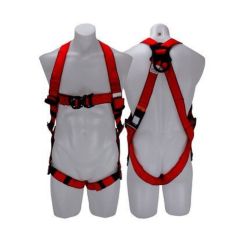 3M PROTECTA 1161688 P200 Welders Harness_ Red_Black _ Small