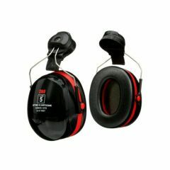3M Peltor Optime III Helmet Attach Earmuff Black and Red SLC80 33
