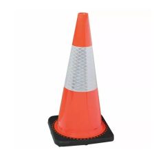 700mm Orange Traffic Cone with 250mm Class 1A Reflective Collar