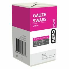AEROSWAB Non_Sterile White Gauze Swab 5 x 5cm Pack_100 _8PLY_