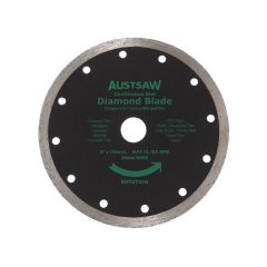 Austsaw _ 150mm_6in_ Diamond Blade Continuous Rim _ 20mm Bore _ C