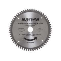 Austsaw _ 160mm _6 1_4in_ Aluminium Blade Triple Chip _ 20_16mm B