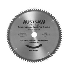 Austsaw _ 250mm _10in_ Aluminium Blade Triple Chip _ 25_4mm Bore 