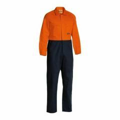 Bisley BC6357 310gsm Regular Weight Cotton Drill Coveralls_ Org_Navy