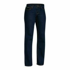 Bisley BPL6712 390gsm Womens Rough Rider Stretch Jeans_ Blue