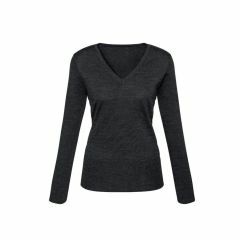 Biz Collection LP618L Milano Ladies Pullover_ Charcoal