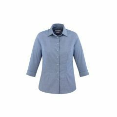 Biz Collection  Ladies Jagger 3_4 Sleeve Shirt French Blue