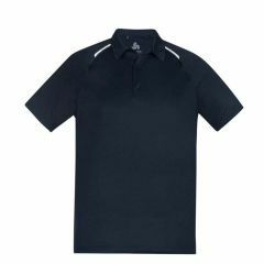 Biz Collection P012MS Mens Academy Short Sleeve Polo_ Navy_White