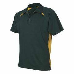 Biz Collection P7700B Kids Splice Polo 160gsm_ Forest_Gold
