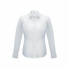 Biz Collection S812LL Ladies Euro Long Sleeve Shirt_ White