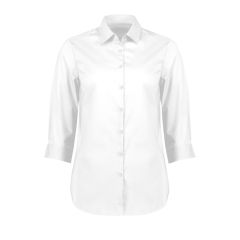 Biz Collection Womens Mason 3_4 Sleeve Shirt_ White