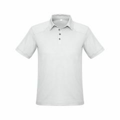 Biz Mens Profile Polo White