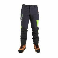 Clogger Zero Gen2 Light and Cool Men's Chainsaw Trousers _ Grey_Green