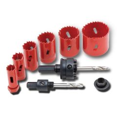 Crescent NHSK9 9 Piece Professional Electrician’s Holesaw Kit
