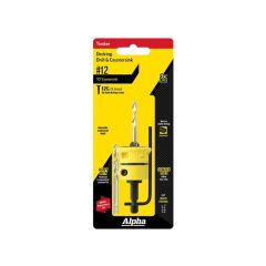 Decking Countersink TCT No_12 with Spare Drill and Hex Key