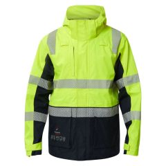 Flame Buster FR Hi Vis Wet Weather 3 in 1 Segmented Reflective Ta