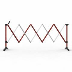 Freestanding_Wall Mount Expanding Barrier_ Red_White _ 3_0m