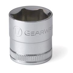 GearWrench 80385 3_8_ Drive 6 Point Standard Metric Socket 17mm