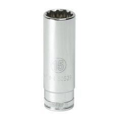 GearWrench 80511 3_8_ Drive 12 Point Deep SAE Socket 3_8_
