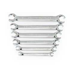 GearWrench 81907 6 Piece Flare Nut SAE Wrench Set