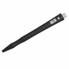 HD Metal Detect_ Retractable Pen_ BLACK Gel Ink_ Black Housing_ W