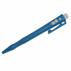 HD Metal Detect_ Retractable Pen_ BLUE Fine Tip_ Blue Housing_ Wh