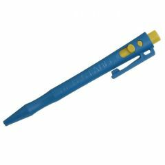 HD Metal Detect_ Retractable Pen_ BLUE Fine Tip_ Blue Housing_ Ye
