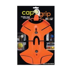 Hard Hat Holder _ Cap Grip_ Fluoro Orange