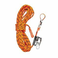 Linq Rope Safety Line Kermantle_ w_ Thimble Eye _ Rope Grab_ 10m