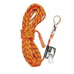 Linq Rope Safety Line Kermantle_ w_ Thimble Eye _ Rope Grab_ 20m