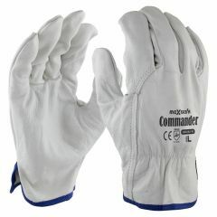 Maxisafe Ultra Premium Cowgrain Beige Riggers Glove