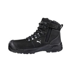 PUMA 630527 Lace Up Safety Boot with Scuff Cap_ Black