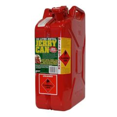Proquip 20L AFAC Red Metal Jerry Can _Unleaded_