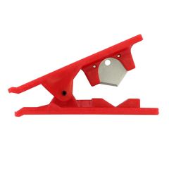 Red Tube Cutter with Replaceable Blade