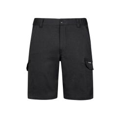 Syzmik ZS445 Mens Streetworx Comfort Short_ Black