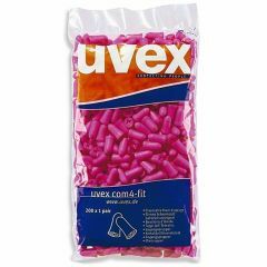 Uvex CF_PB Com4_Fit Disposable Earplugs Refill Polybag_ 200 Pairs