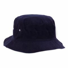 Bucket Hat, Cotton, Navy