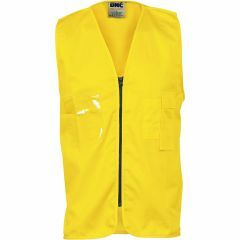 DNC 3808 Cotton Safety Vest, Yellow