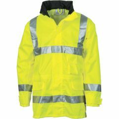 DNC 3871 300D H Reflective Rain Jacket, Yellow