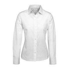 Biz Collection S29520 Ladies Ambassador Long Sleeve Shirt, White