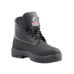 Steel Blue 322309 Warragul Lace-up Safety Boots, Black