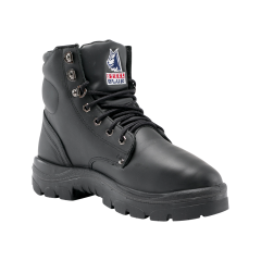 Steel Blue 312802 Argyle-Met Lace-Up Safety Boots, Black