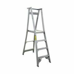 INDALEX Pro Series Aluminium Platform Ladder, 150kg - 1.2m (4ft)