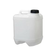 20L DG Plastic Cube with Lid _ Natural