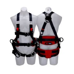 3M 1161694 PROTECTA X Tower Workers Harness with D_Rings Red and 