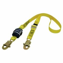 3M Adjustable Shock Absorbing Webbing Lanyard _ Single Tail