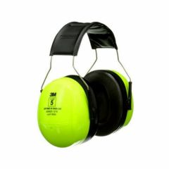 3M Peltor HV Optime III HiViz Headband Earmuff 