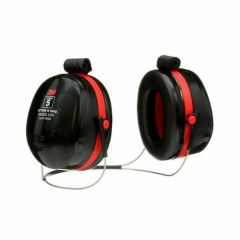 3M Peltor Optime III Neckband Format Earmuff Black and Red_ Class